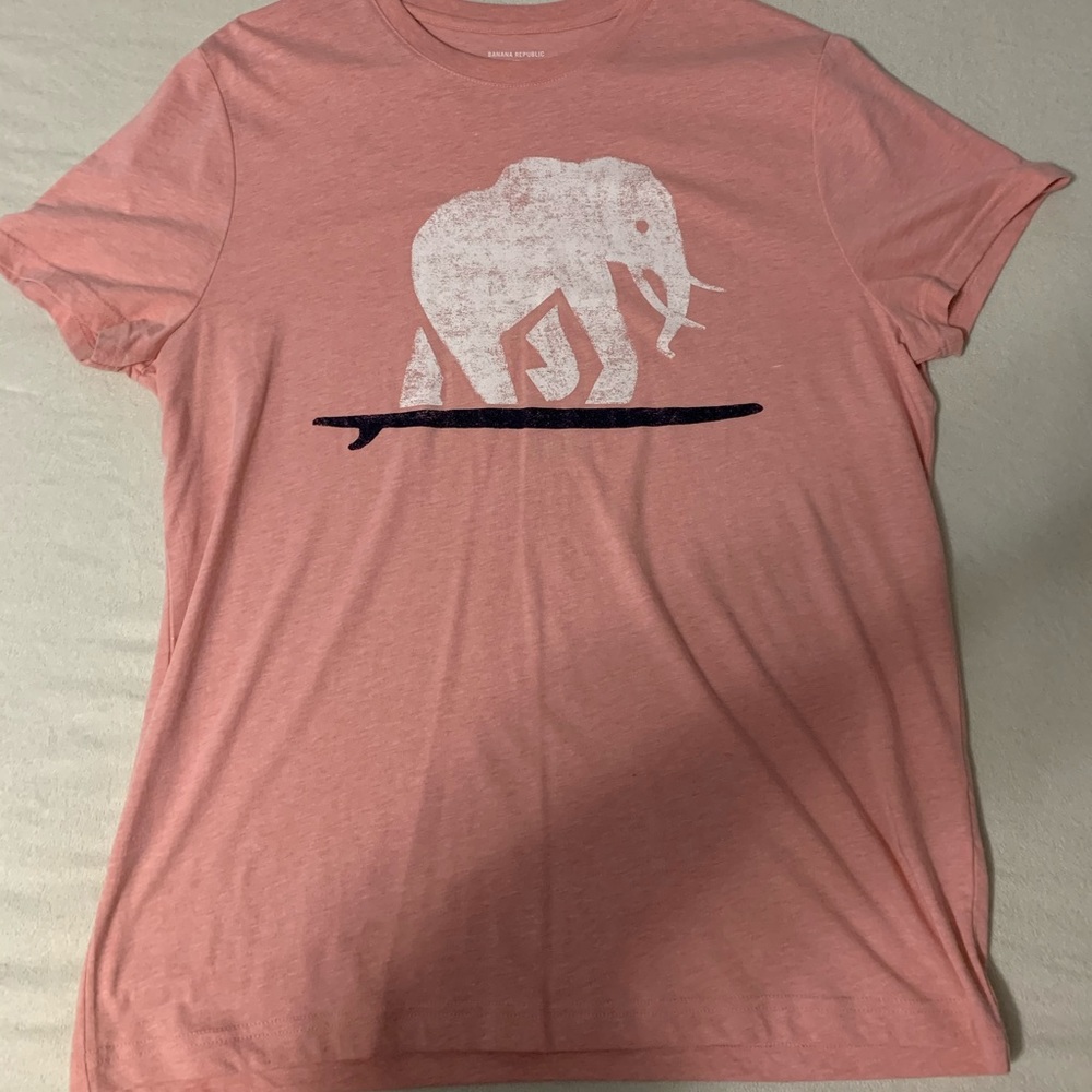 Pink Banana Republic tee